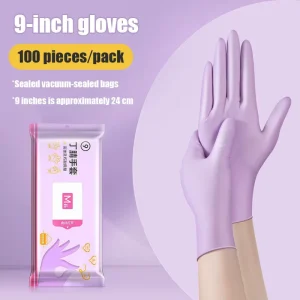 Nitrile Disposable Gloves Food Grade Labor protection and Cleaning Gloves Durable Kitchen Cleaning Gloves Cooking