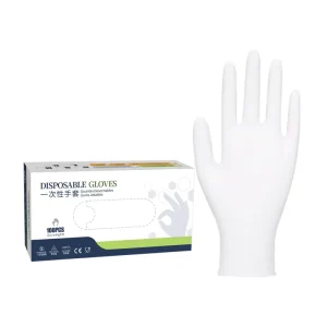 Nitrile Disposable Gloves Powder Free Textured Fingertips 3mil Thick Anti Chemical for Cleaning Work Safety Household Kitchen