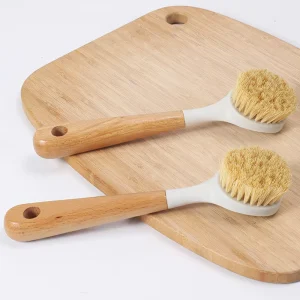 Non Scratch Bamboo Dish Brush Sisal Bristle Pot Scrubber Eco Friendly Zero Waste Kitchen Bathroom Toilet Cleaning Tool Wooden