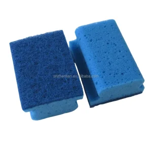 Non Scratch Kitchen Cleaning Sponges Scrubber Scouring Pad Dishwashing Abrasive Sponge