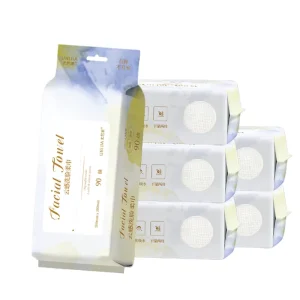 Non Woven Face Towels for Makeup Removal Soft Absorbent Disposable Personal Care Cleansing Towels Biodegradable Daily Skincare