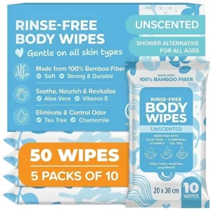 Non-Woven Scented Extra Soft Eco-Friendly Body Wipes for Seniors Cleaning Supplies
