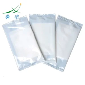 Non Woven Unscented 26x20cm Makeup Remover Wet Cleansing Wipes