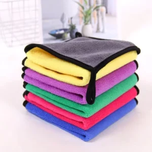 Non stick Oil Kitchen Towel Ultra Fine Fiber Reusable Cooking Cleaning Cloth