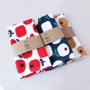 Nordic Style Home Cotton Fabric Printed Napkins Tea Towels Kitchen Towels