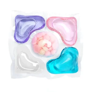 OEM 8g 5 in 1 Laundry Pods Long Lasting Fragrance Laundry Detergent Capsules