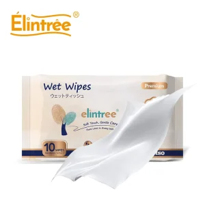 OEM Baby Wet Wipes 10000 Bags Soft Bamboo Nonwoven Hypoallergenic Cleansing Wipes for Newborn Infant Skin Care