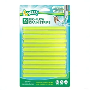 OEM Bio Flow Drain Cleaning Sticks 12 Pack Clog Preventer Odor Eliminator Kitchen Bathroom Pipe Cleaner Supplier