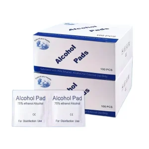 OEM Brand 75% Alcohol Wet Wipes 100pcs Box Package Antibacterial Disinfecting Household Cleaning Supplies