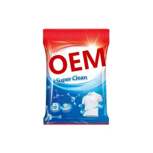 OEM Brand Laundry Cleaning Washing Powder Detergent Disposable Powders Feature Disposable