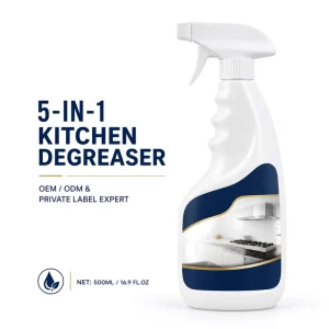 OEM Custom 500ml Heavy Duty Kitchen Degreaser Range Hood Oil Stain Remover Ready to Ship