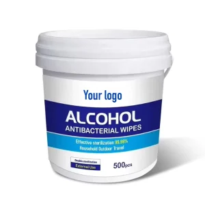 OEM Custom Alcohol-Based Disinfection Safety Wipes for Household Use Clean Room