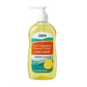 OEM Dishwashing Detergent Household Food Grade Strong Degreasing Small Bottle 500g Guangdong Tableware Net Private Label Custom