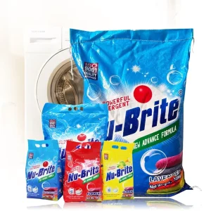 OEM Eco Friendly 5Kg Bulk Package Washing Powder Disposable 10Kg Laundry Detergent Powder for Apparel Use