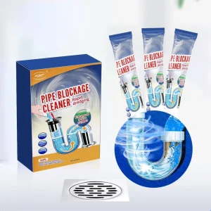 OEM Eco Friendly Pipe Cleaner Powder Drain Cleaner Dredger with 5% 15% Active Content for House Pipe Cleaning (200g)