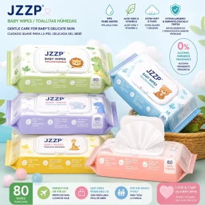 OEM Factory Baby Wipes Organic Toallitas Bebe Biodegradable Eco Friendly Baby Cleaning Wipes