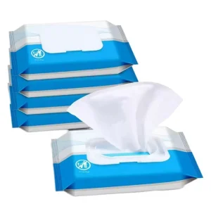 OEM Factory Custom Logo 75% Alcohol Wet Wipes 50 Pcs Eco-Friendly Non-Woven 15x18cm Multipurpose Disinfection Sterilization