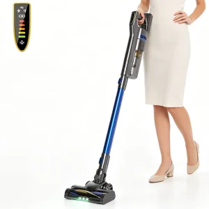 OEM Factory Custom Logo Handheld Cordless Vacuum Cleaner HEPA Filter Digital Screen Type C LED Pet Hair Floor Sofa