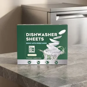 OEM Factory Price Eco Friendly Detergent Sheets Water Soluble Biodegradable Dishwashing Strips