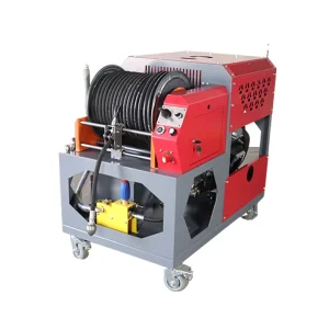 OEM Gasoline 200bar 85LPM Industrial Pump Pipe Sewer 37HP High Pressure Washer Water Jetting Cleaner Drain Pipe Cleaning Machine