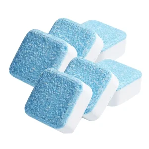 OEM High Quality Eco Friendly Lemon Fragrance Solid Detergent Deep Cleaning Tablets for Washing Machine HE Descal Agent