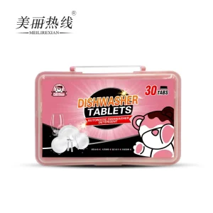 OEM Household Dishwasher Tablets Ultimate Clean Shine Super Concentration Tableware Tablets Cleaner