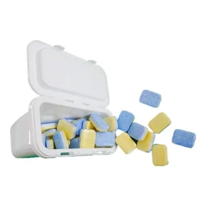 OEM Kitchen Washing Machine Cleaner Fast Action Different Scents Cleaning Dishwasher Tablets