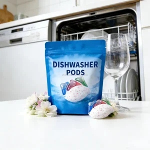 OEM Manufacture Dishwasher Detergent Pods Dishwasher Soap Dish Cleaning Supplies Dishwashing Tablet