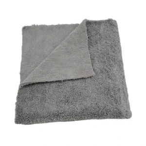 OEM Manufacturer Dual Pile Edgeless Long/short Micro Fiber Eco Friendly Super Absorbent Multi Purpose Cleaning Cloth Car Wash