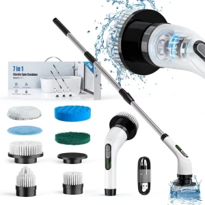 OEM Multifunctional Spin Scrubber Set Electric Cleaning Brushes Brush for Car Kitchen Floor Window Bathroom Crevice Cleansing