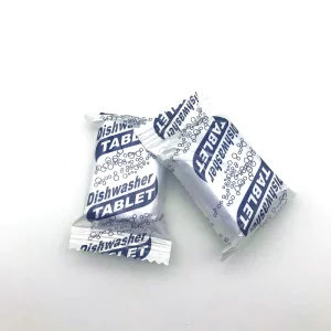 OEM Natural Washing Dishwasher Detergent Capsule Tablets 15 30% Active Ingredients Stain Removal China Model