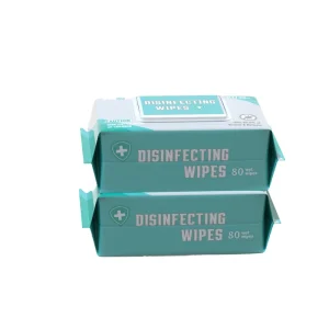 OEM ODM 80pcs Disposable Sanitizing Wet Wipes Multi Purpose Gentle Cleaning Hand Wipes for Home Office Travel Portable Use