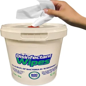 OEM ODM Antibacterial 800 Count Disinfecting Wipes Gym Wipes Cleaning Wipes for Sanitizing and Cleaning Surfaces and Equipment
