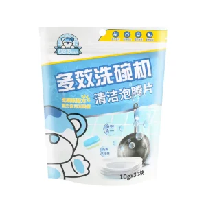 OEM ODM Automatic Dishwasher Tablets Kitchen Washing Dishes in Bags Dishwashing Tablets