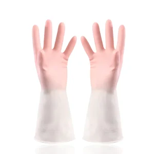 OEM ODM Household Cleaning Dishwashing Gloves Kitchen Brushing Dishes Washing Clothes Thin Durable Waterproof Gloves