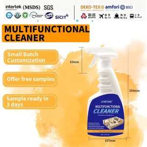 OEM ODM Multi Purpose Cleaner Cleaner Spray Fast Acting Formula for Grease Dust Deep Cleaning for Kitchen 500ml