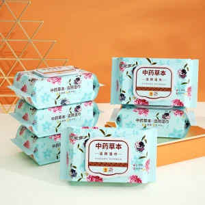 OEM ODM Private Label Intimate Wipes Herbal Organic Formula for Sensitive Skin
