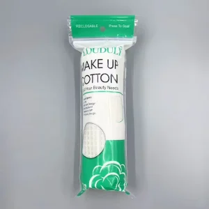 OEM/ODM Soft Cotton Makeup Remover Tool Customized Label Nail Art Cleaning Pads Make Up Removal Cosmetic Wipe Pads for Facial