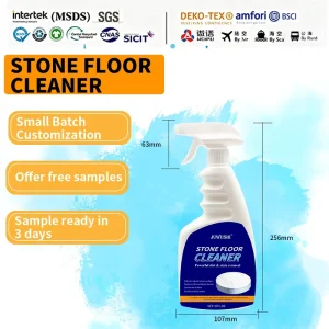 OEM ODM Stone Floor Cleaner Deep Penetrating Formula Stain and Grease Remover for Marble and Granite Hard Surfaces 500ml