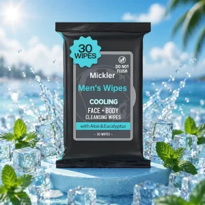 OEM ODM White Cooling Wipes Single pack Cooling Cleaning Wet Wipes Use in Summer to Cooling Wipes in Hot Days