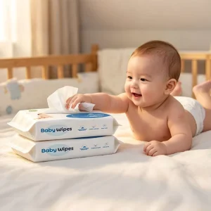 OEM ODM Wholesales Biodegradable Original Baby Wipes 99.9% Water Based Wipes Hypoallergenic Sensitive Skin Baby Wet Wipes
