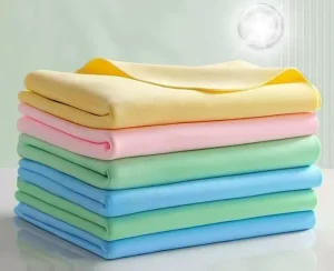 OEM PVA Super Absorbent Sponge Towel Thicken Synthetic Chamois Cleanroom Wipes Household Cleaning Cloths for Kitchen Dish Wash