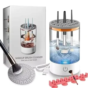OEM Portable Electric Makeup Brush Cleaner USB Powered 7000RPM for Travel Home Beauty Salon Use