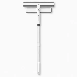 OEM Spray Dirty Water Collection Rotating Telescopic Squeegee Scrubber Window Cleaner Bathroom Glass Cleaning