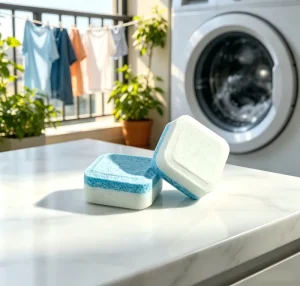 OEM Washing Machine Tub Cleaner Tablets Custom Formula Remove Mold Limescale for All Types Household Commercial Laundry Machine