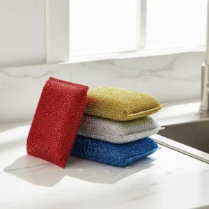 OEM&ODM Eco Friendly Soft Material Colorful Dishwashing Cleaning Pad