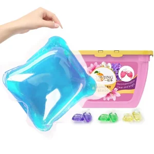 Oem Odm 3 in 1 Laundry Capsule Laundry Detergent Capsules Laundry Condensate Beads