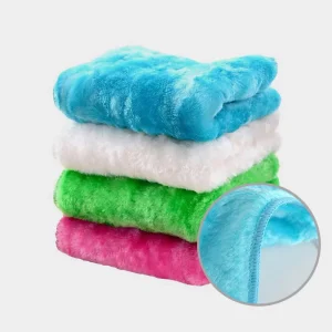 Oil-Repellent Easy to Clean Knitted Plain Wooden Fiber Sports Towel for Household Kitchen Use