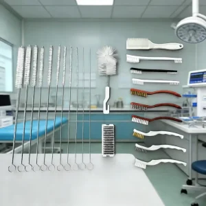 Operating Room Consumable Instrument Brushes Hospital Cleaning Brushes Sterile Tray Cleaning Brushes