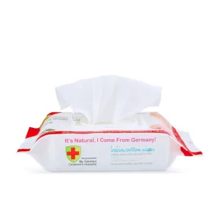 Organic Eco Friendly Soft Non Woven Baby Cleansing Wet Wipes 80pcs